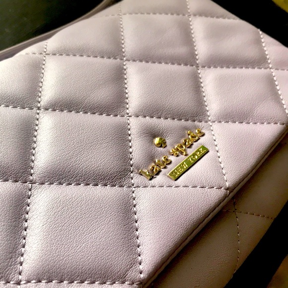 SOLD-Kate Spade Lambskin Crossbody Bag - Picture 2 of 5